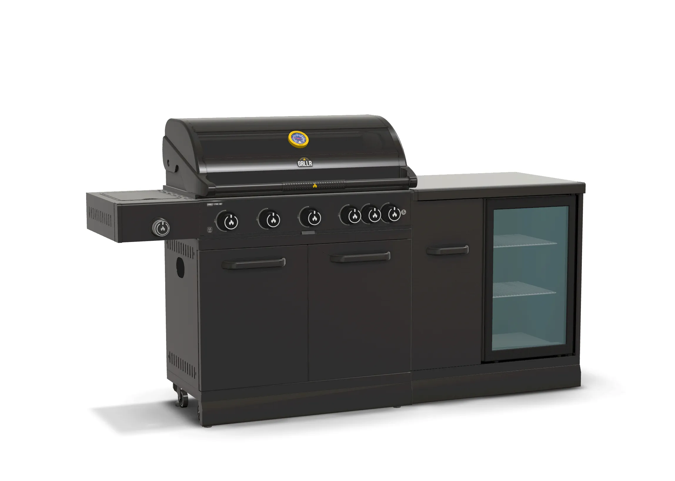Full Get it before it's 5 Fridge Kitchen length Outdoor Well-loved | GRLLR 2.1M Burner and