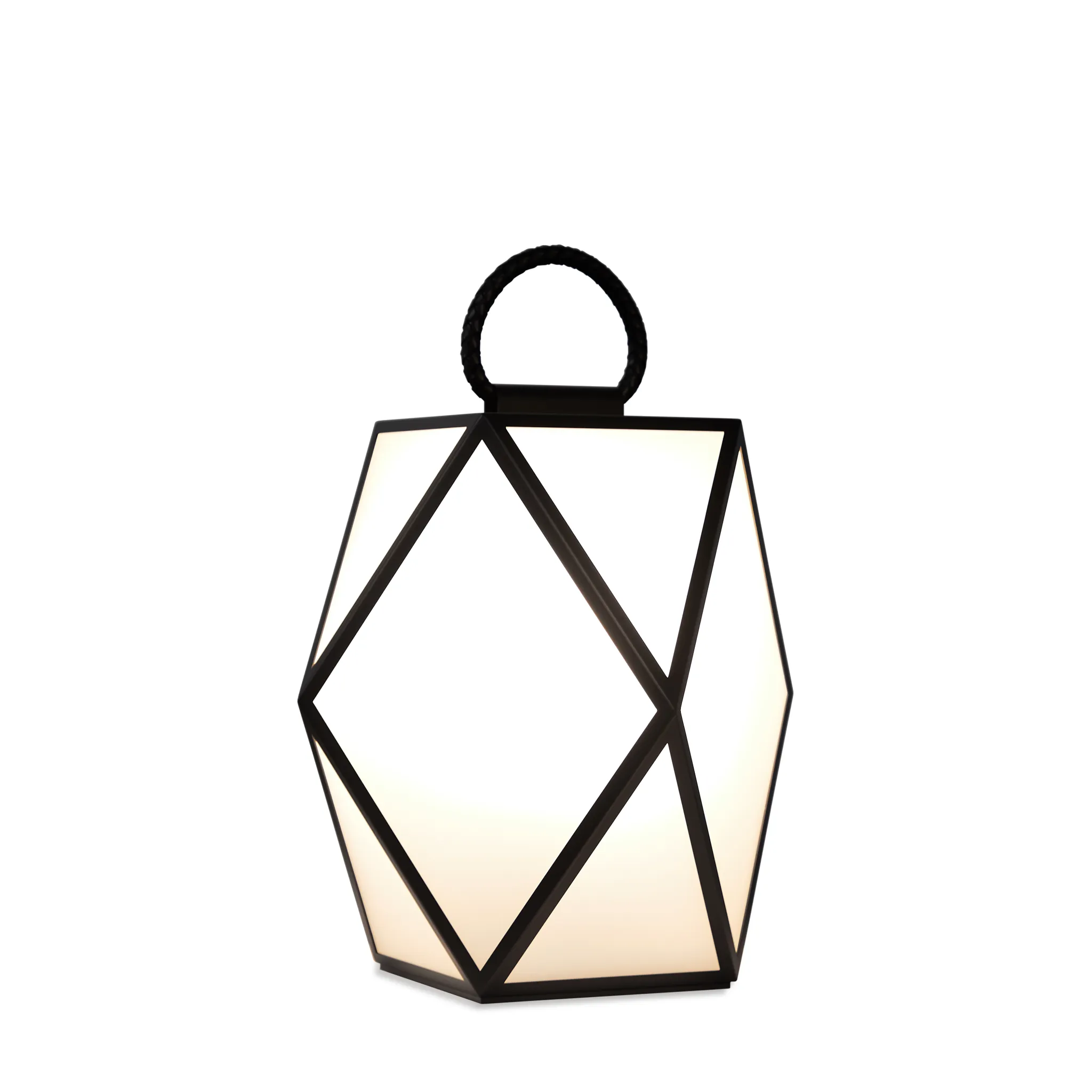 Geometrical Glass Outdoor Lantern | Contardi Muse