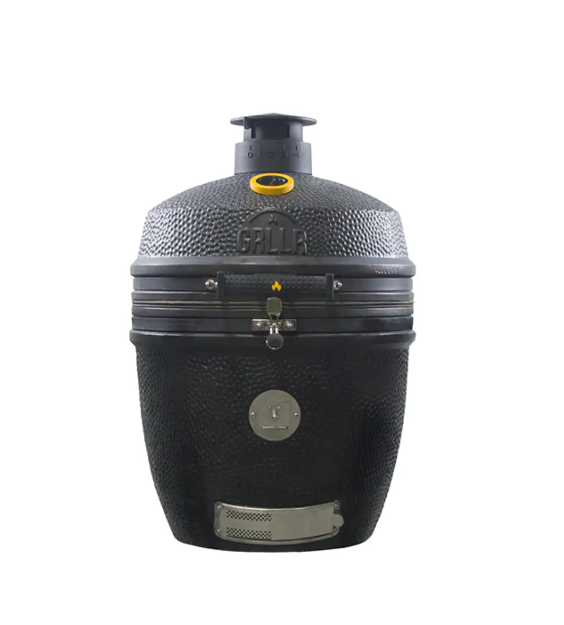 GRLLR Outdoor Kitchen 5 Burner BBQ, Fridge,Sink and kamado