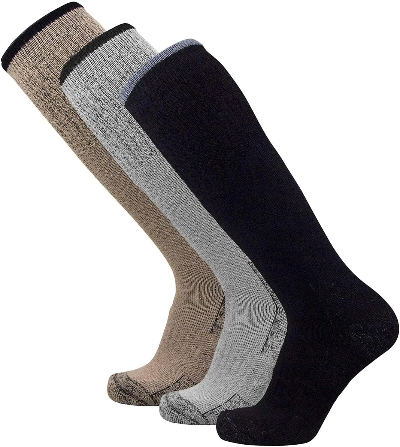 Heavy Work Boot Socks – Durable Comfortable - Great for Hiking, Camping, Hunting