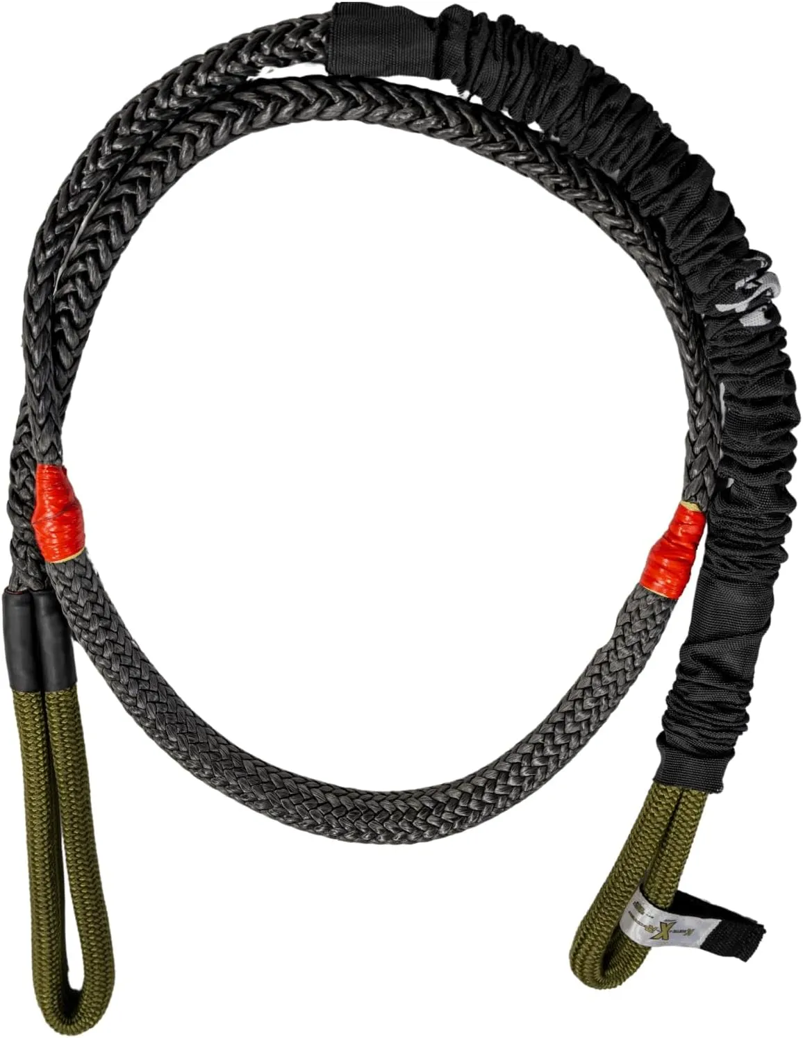 Hero Bridle – Heavy-Duty Static Recovery Rope Bridle, UHMWPE Synthetic Off-Road Gear, Metal Edge Rated, 8 ft (½ - 29,000 lbs | ¾ - 58,000 lbs) (3/4" x 8')
