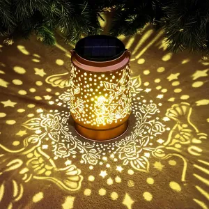 Hummingbird Solar Lanterns Outdoor Waterproof Large Solar Lantern with 2000mAh Battery, Solar-Powered Garden Decor for Yard, Patio, Backyard - Birthday Mothers Day Gifts for Women, Mom, Grandma