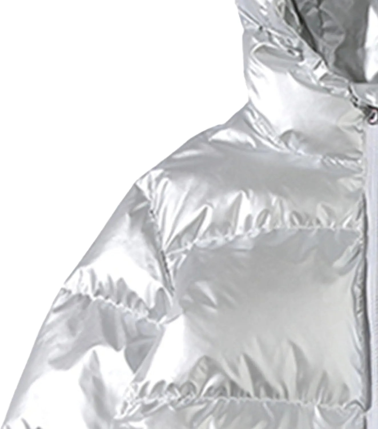 JEsilunmaMY Men's Warm Padded Shiny Puffer Jackets Thicken Casual Hooded Puffy Down Coat Windproof Winter Coats for Men