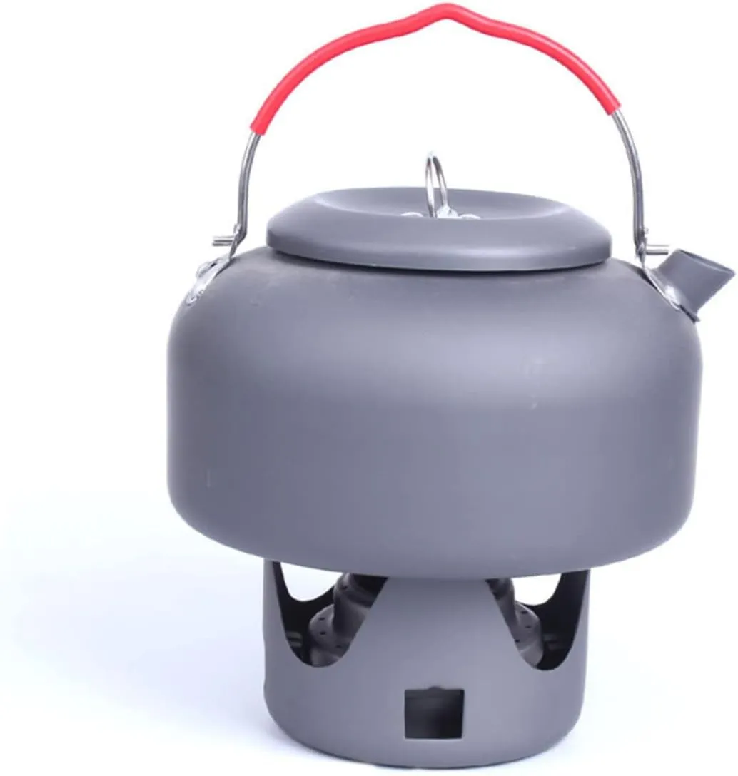 Kisangel 1pc Mini Outdoor Furnace Base Camping Aluminium Alloy Burner Support Holder Pot Support for Camping Stoves Sturdy Alcohol Stove Base