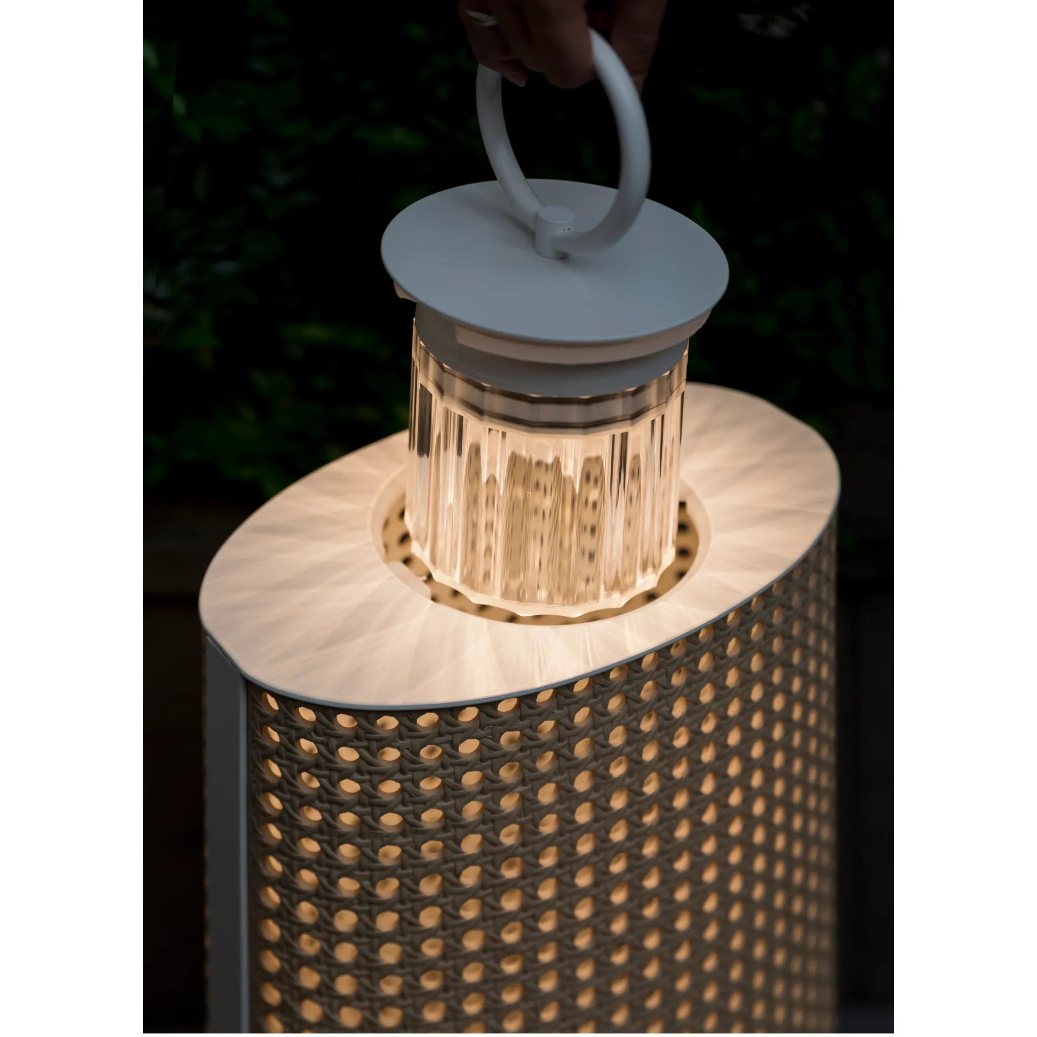 Lacquered Metal Outdoor Lantern | Contardi Clara