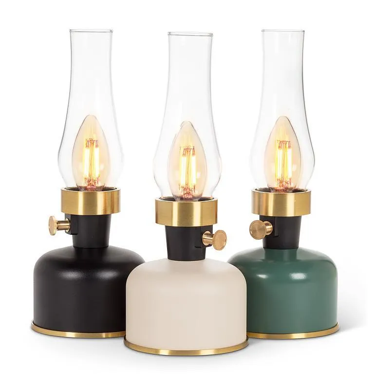 Lantern LED Lamp with Chimney