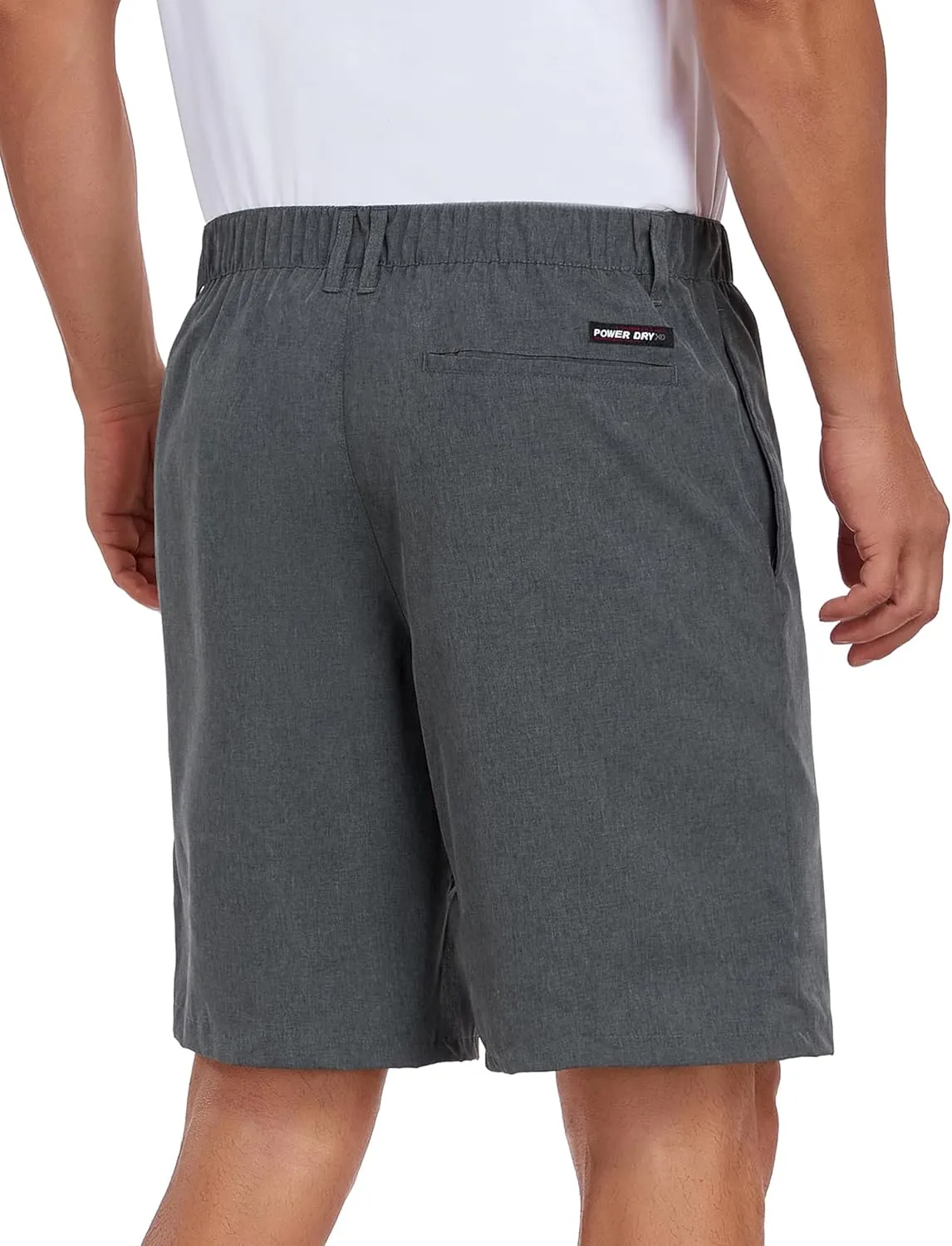 Little Donkey Andy Men's Bermuda 9 Inch Lightweight Quick Dry Stretch Shorts Golf Hiking Travel