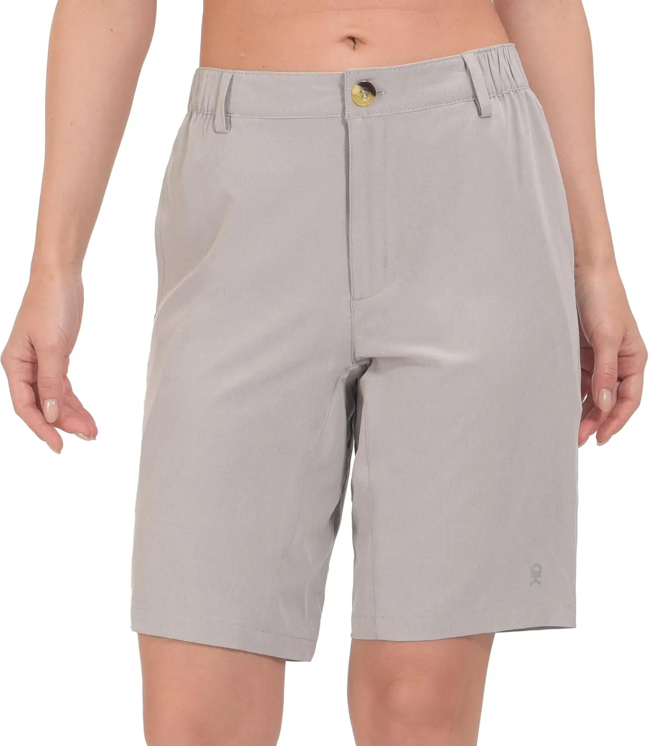 Little Donkey Andy Women's Bermuda Quick Dry Lightweight Stretch Shorts Golf Hiking Travel