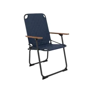 M Chair Collection Industrial Bold Blue Wide array Jefferson Bo-Camp