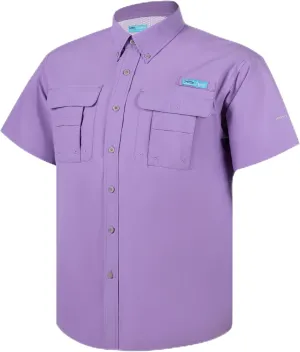 Men's UPF UV 50  Sun Protection Magellan Fishing SPF Camping Hiking Short Sleeve Shirts
