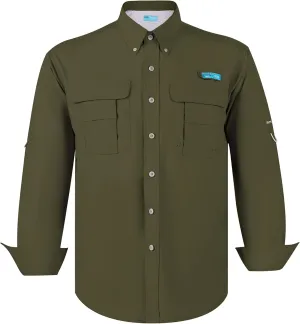 Men's UV UPF 50  Sun Protection Magellan Fishing Waterproof SPF Hiking Camping Long Sleeve Shirts