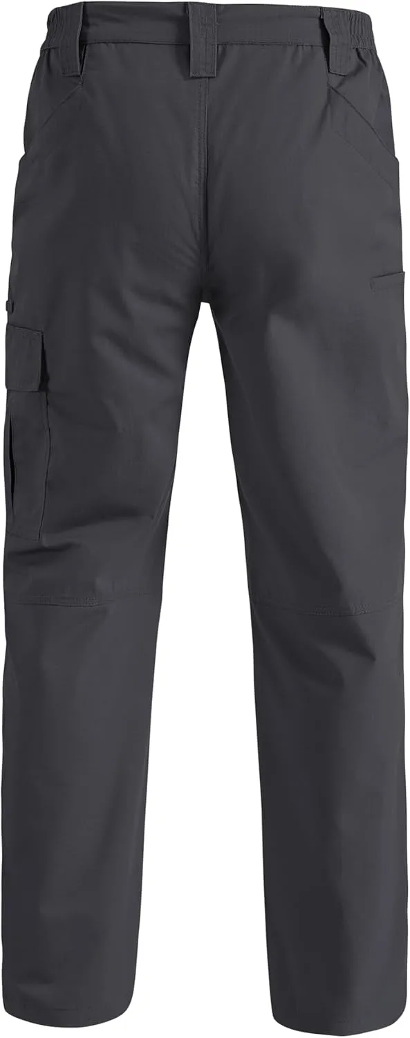 Mens Work Pants Ripstop Waterproof Cargo Pants for Men with 7 Pockets Tactical Hiking Pants