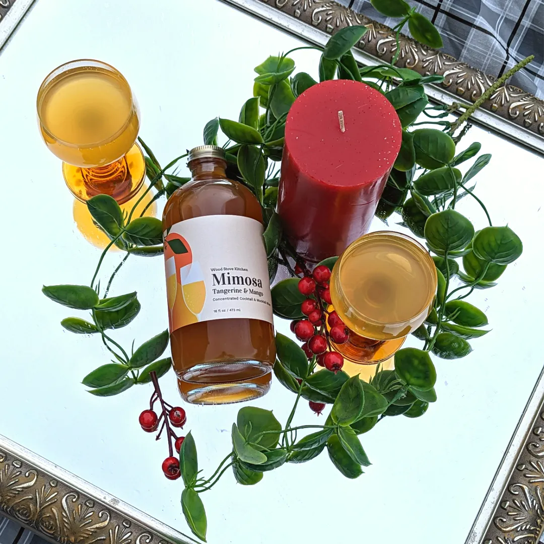 Mimosa Mixer with Tangerine & Mango, 16 fl oz by Wood Stove Kitchen