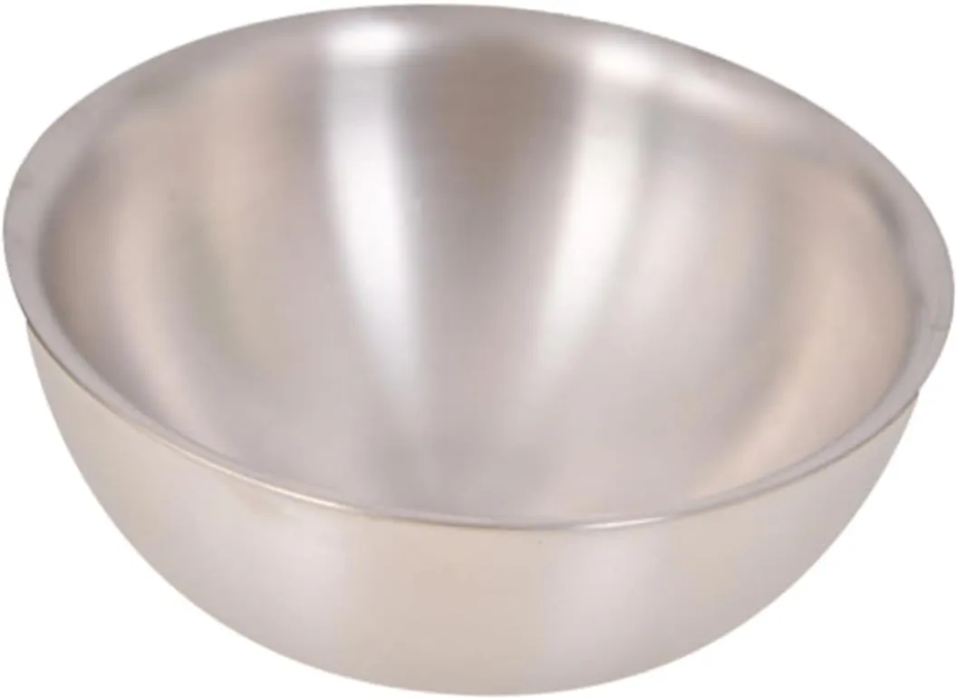 Mipcase 1Pc Portable Titanium Backpacking Bowl Dual Outdoor Camping Tableware for Hiking Picnic Bbq Outdoor Activities Lightweight Easy to Clean