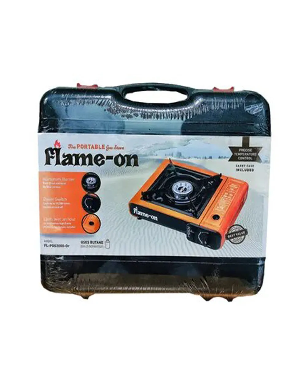 Modern design On Flame Orange Stove Portable Exclusive promotion