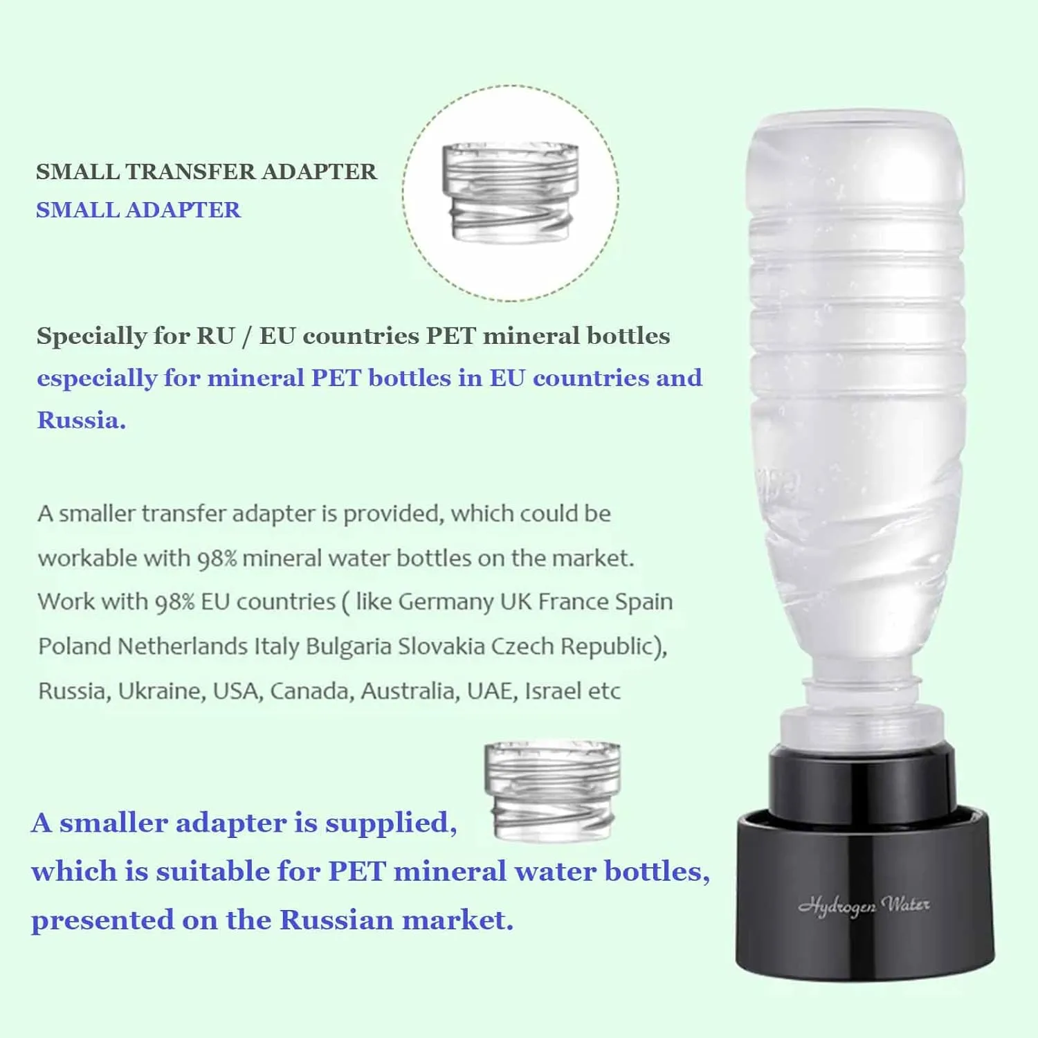 Molecular Hydrogen Rich Cup, Sport Portable SPE PEM Hydrogen Water Bottle, 380ml Inhale H2 Generator, Improve Sleep and Boost Immunity