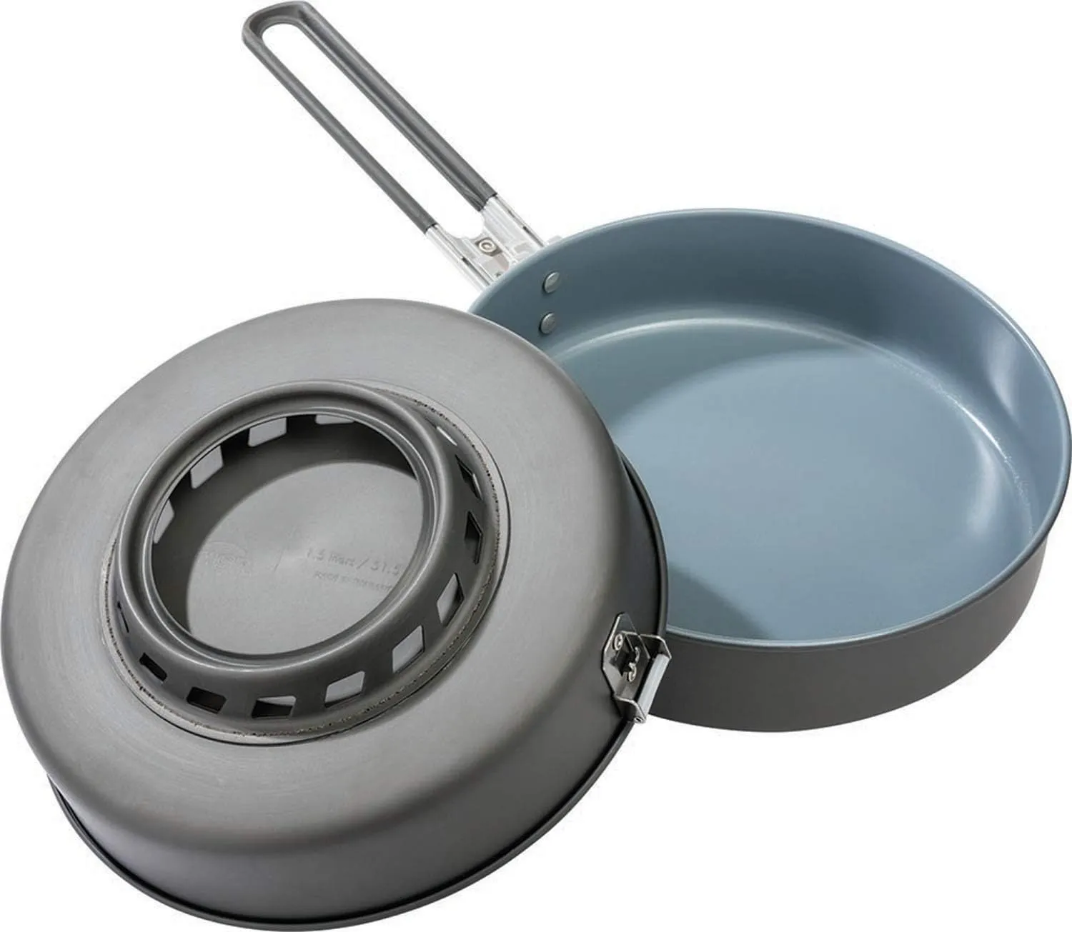 MSR WindBurner 8-Inch Ceramic Camping Skillet with Folding Handle