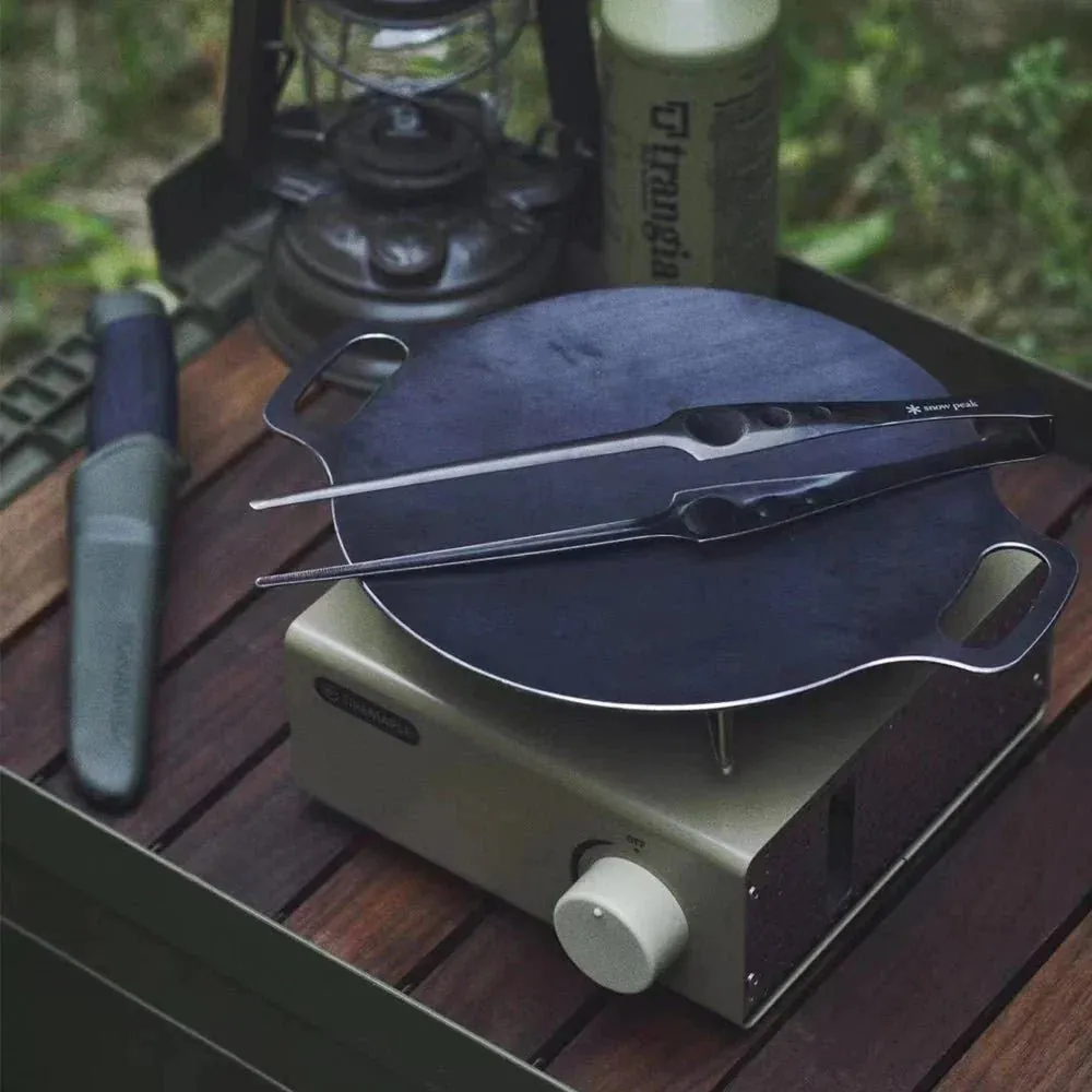 Multifunctional LAC BUTANE GAS STOVE & STAINLESS STEEL FRYPAN Set