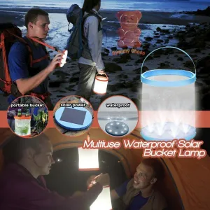 Multiuse Waterproof Solar Bucket Lamp