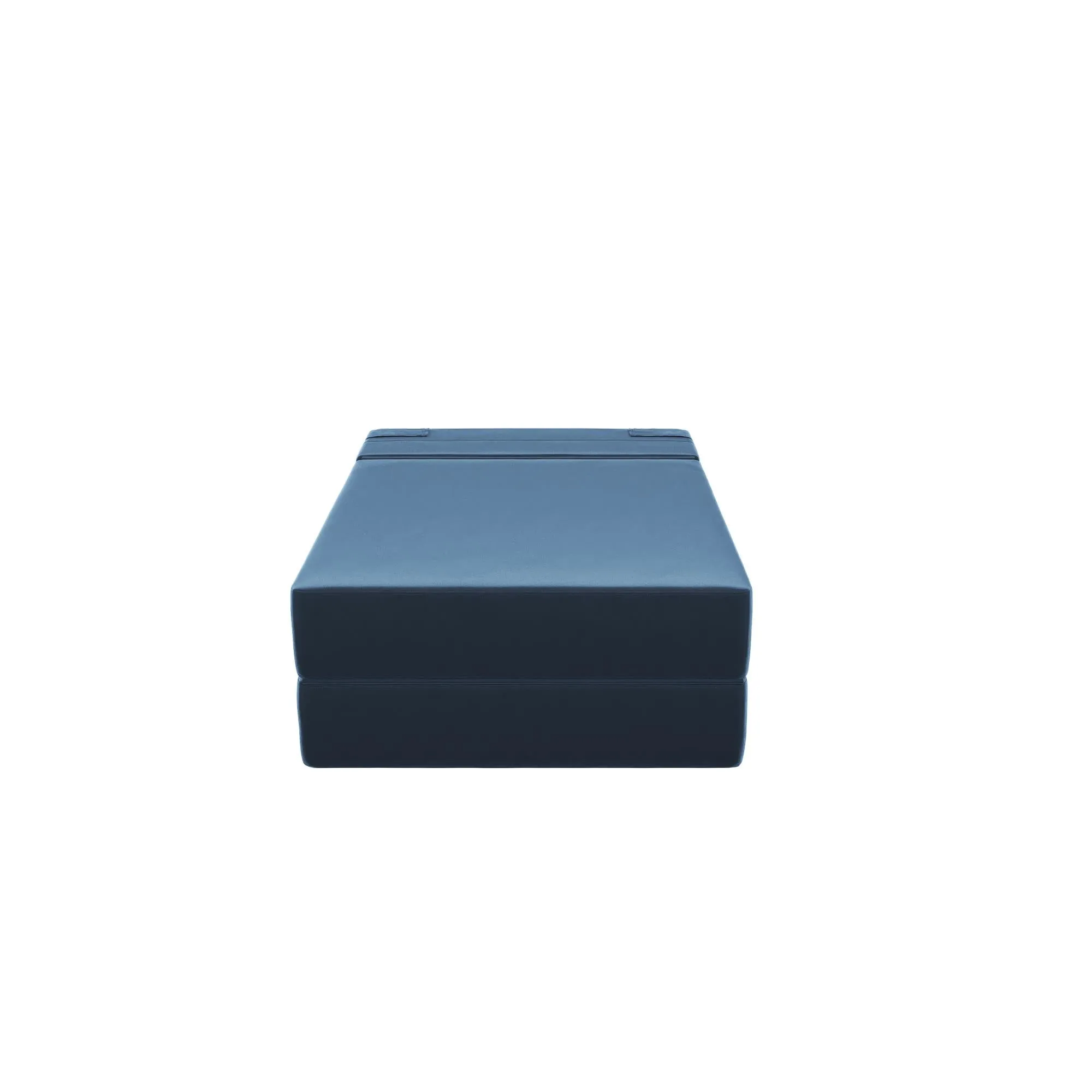 Novogratz The Flower Velour Modular Chair & Lounger - Indigo Blue|Fauteuil modulaire et chaise longue The Flower de Novogratz en velours - bleu indigo