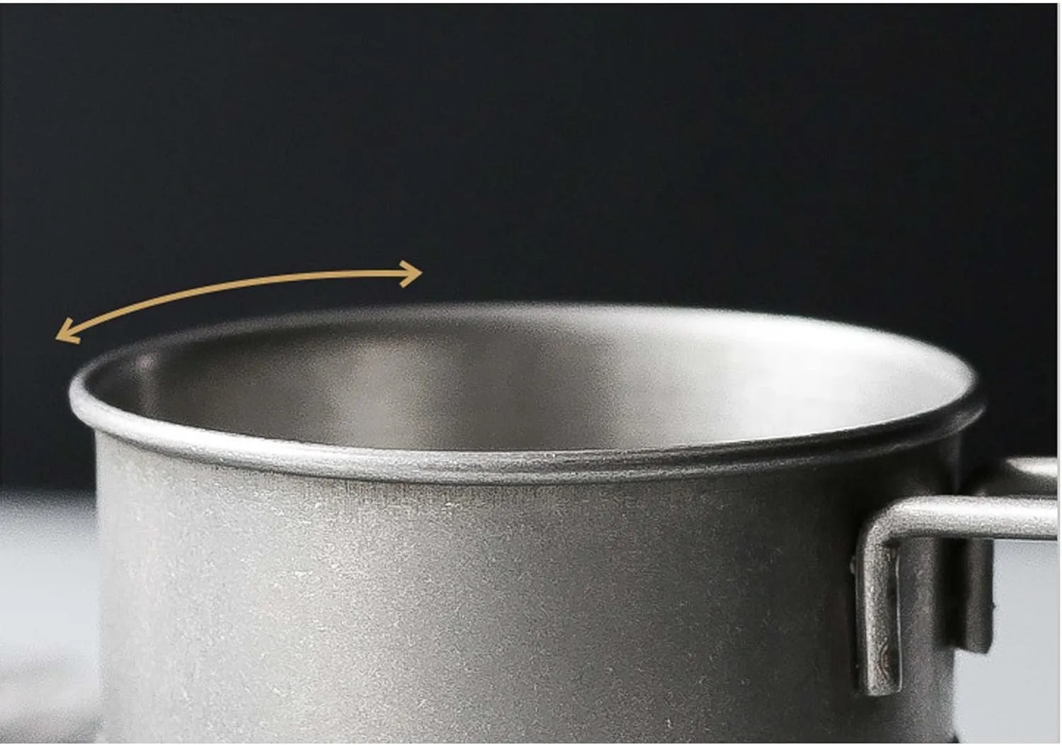 Outdoor 304 Stainless Steel Mug Retro Camping Beer Mug(2)