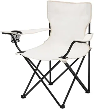 Outdoor Chair Folding Camping Chair Outdoor Folding Chair with Armrests Ultra Light Portable Camping Chair Back Recliner Leisure Chair Fishing Stool Camping Chair Foldable Chair