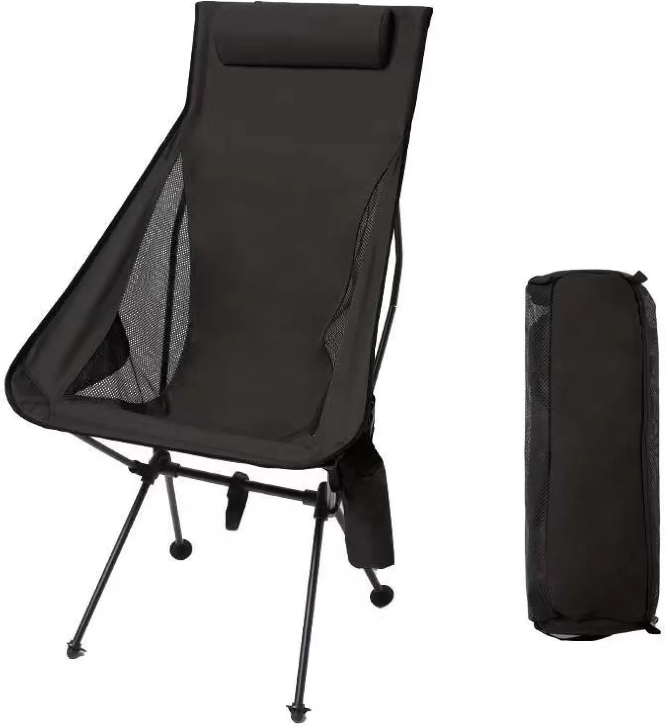 Outdoor Folding Chair Camping Portable Widened Ultra Light Aluminum Alloy Leisure Beach Camping Fishing Breathable Chair