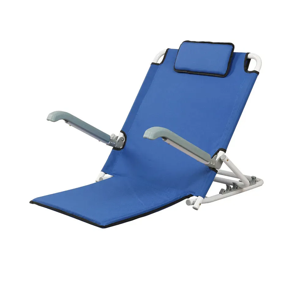 Outdoor Lounge Chair Camping Portable Relaxing Chair Balcony Courtyard Leisure Light Backrest Chair Folding Beach Chair New