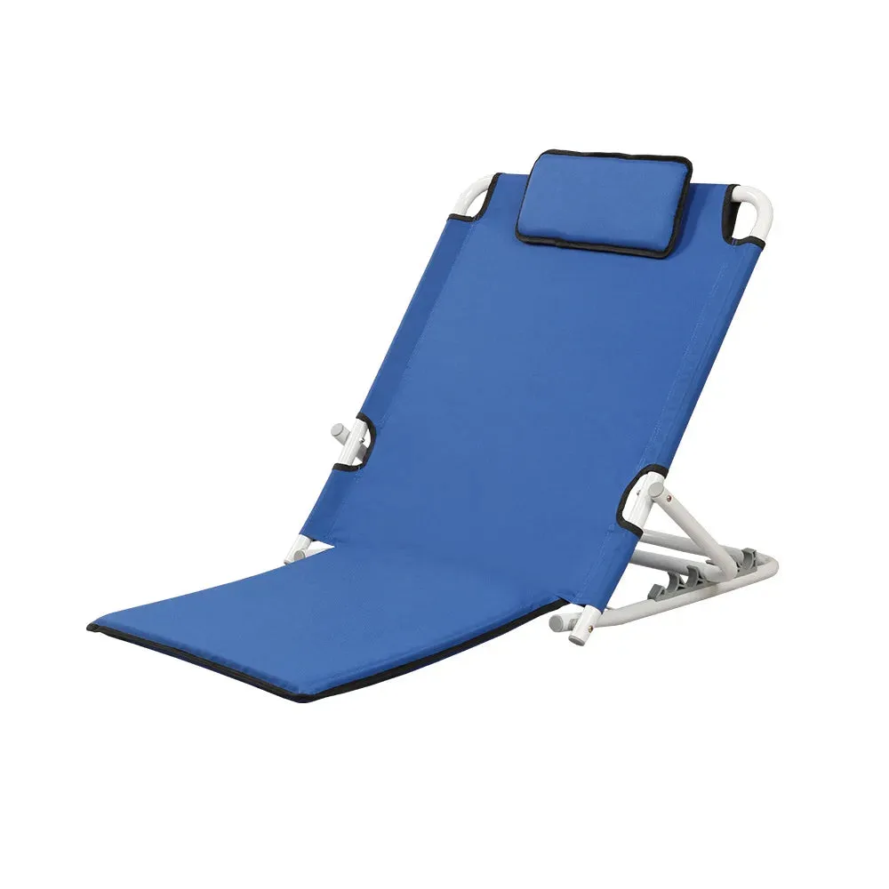Outdoor Lounge Chair Camping Portable Relaxing Chair Balcony Courtyard Leisure Light Backrest Chair Folding Beach Chair New