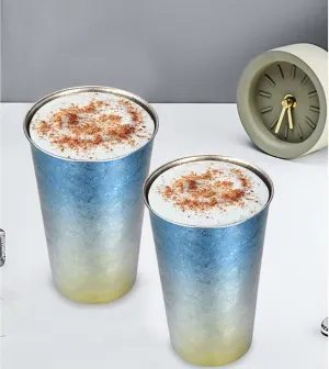 Outdoor Portable Pure Titanium Water Cup Beer Cup Coffee Cup Milk Cup(3)