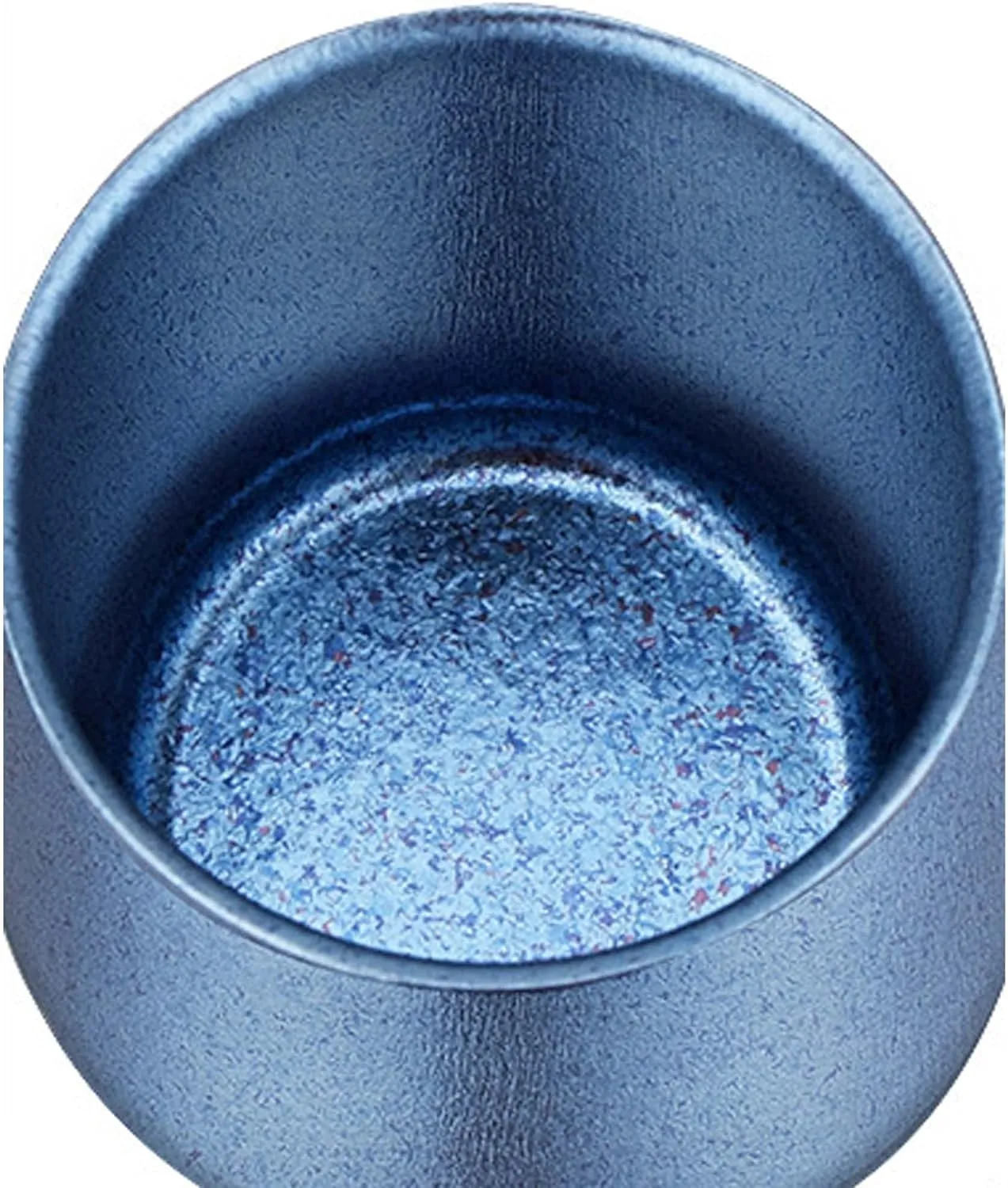 Outdoor pure titanium double layer cup portable beer mug coffee mug milk mug(Silver 240ml)