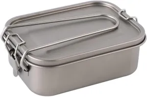Outdoor Pure Titanium Lunch Box Camping bento Box Lunch Box Picnic Box Portable Tableware (Size : 2 800ml)