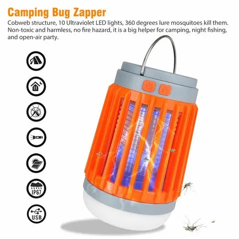 Outdoor waterproof solar mosquito killer