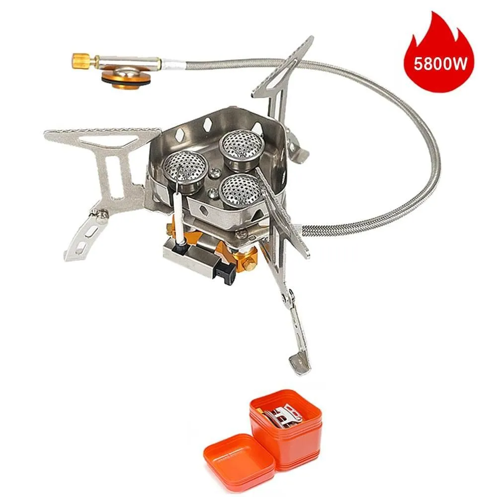 Portable Camping Gas Stove - Adventurer Chef Outdoor Cooking Flame