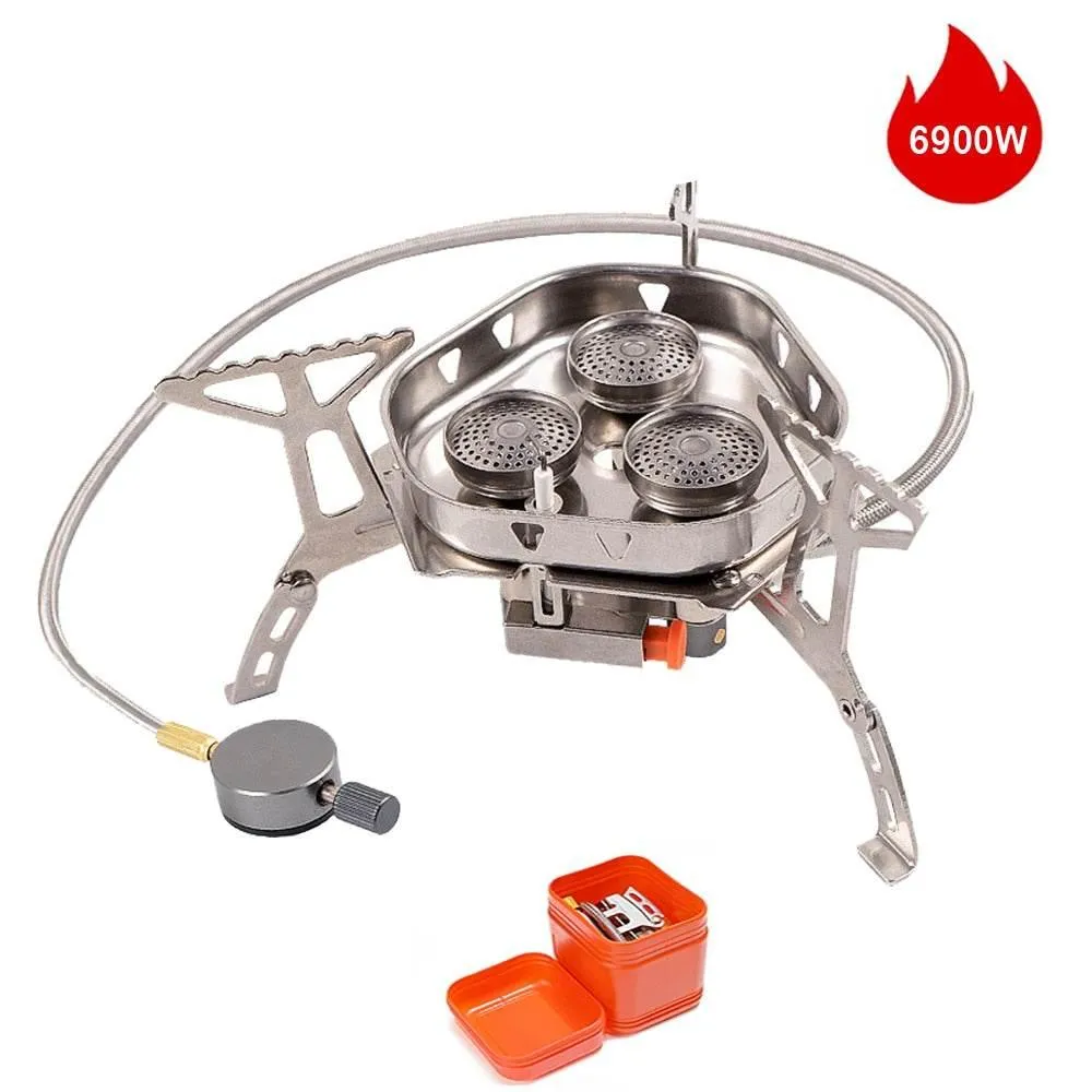 Portable Camping Gas Stove - Adventurer Chef Outdoor Cooking Flame