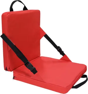 Portable Cushion, Outdoor Cushion with Backrest, Sports Stand Cushion, Portable Sports Seat, Chair Cushion for Sports Events, Outing, Travelling，Hiking, Fishing