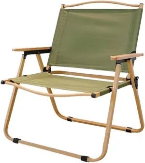 Portable Foldable Chair for Outdoors - Lightweight and Compact Camping, Beach, and Backrest Stool