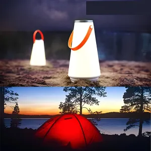 Portable LED Camping Lantern - Rechargeable, Waterproof, Lightweight