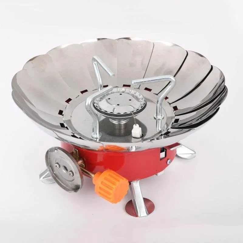 Portable Mini Gas Stove - Lightweight Camping Cooker