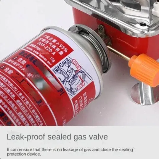 Portable Mini Gas Stove - Lightweight Camping Cooker