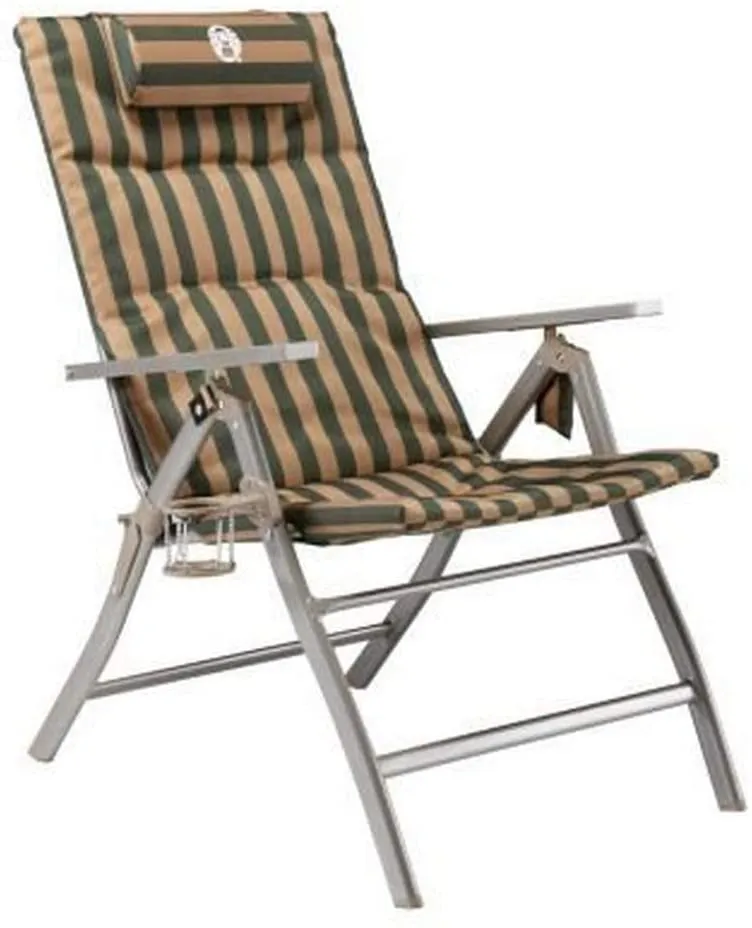 Portable Reclining Lounge Folding Outdoor Camping Beach Chair