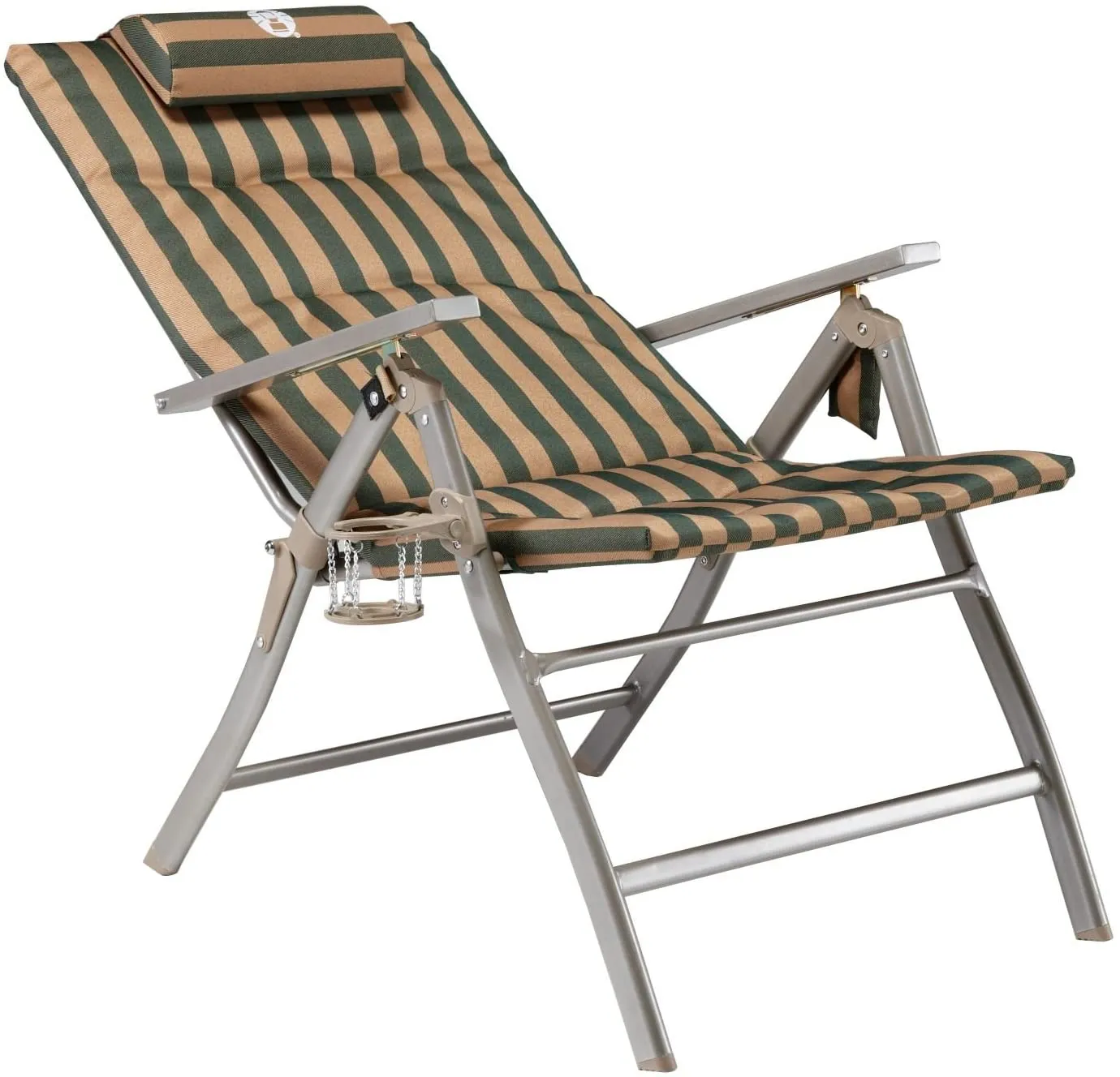 Portable Reclining Lounge Folding Outdoor Camping Beach Chair