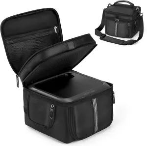 Power Station Carrying Case Compatible with ECOFLOW RIVER 3 Plus, Travel Storage Bag For Generator, Charging Cable and Accessories, with Quick Access & Air Flow Zipper Windows