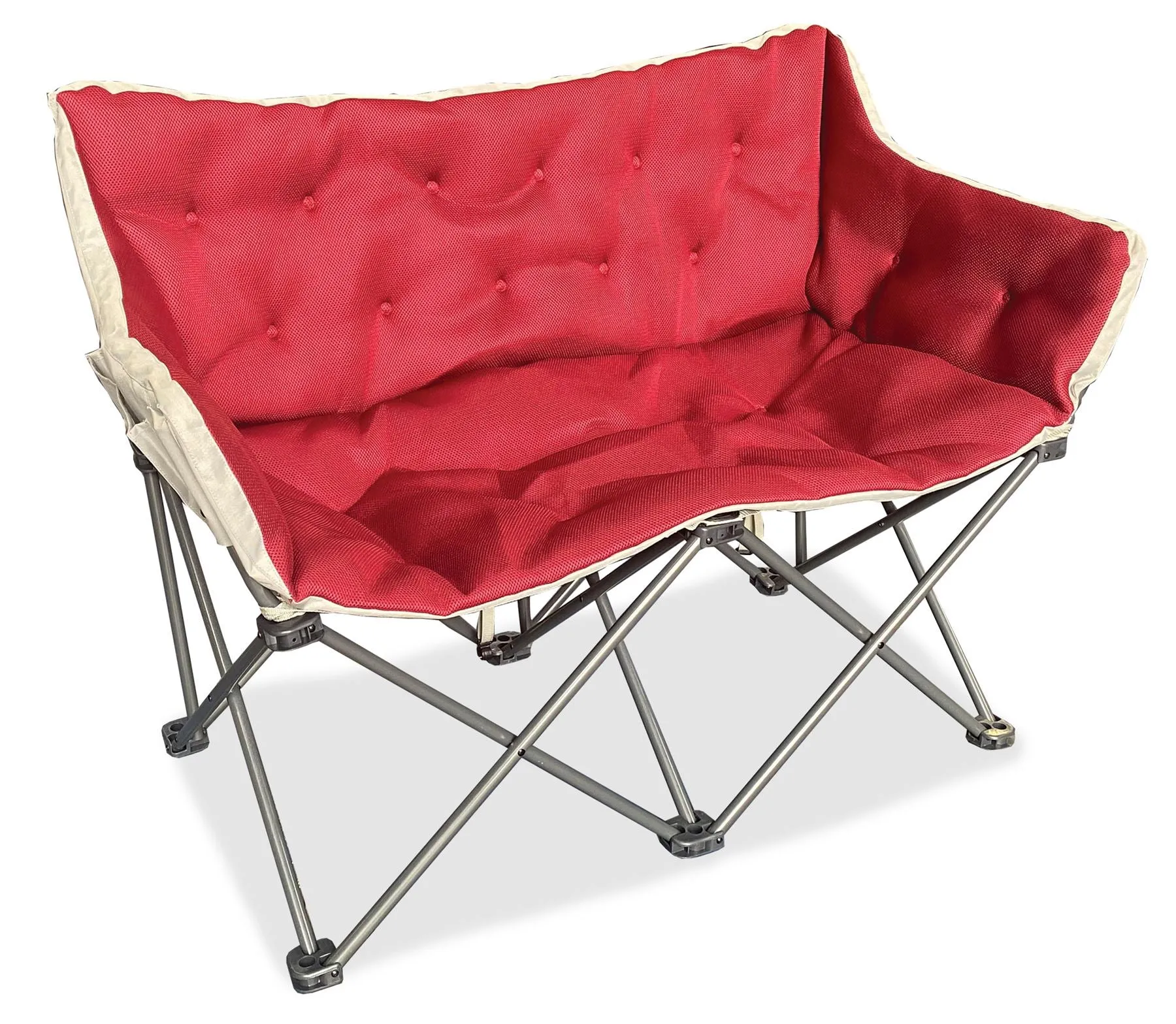 Quest Bordeaux Pro Double Snug Camping Double Caravan Chair Sofa