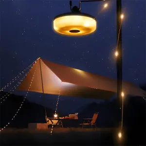 Rechargeable Solar LED Camping Lantern - Portable, Waterproof, Eco-Friendly