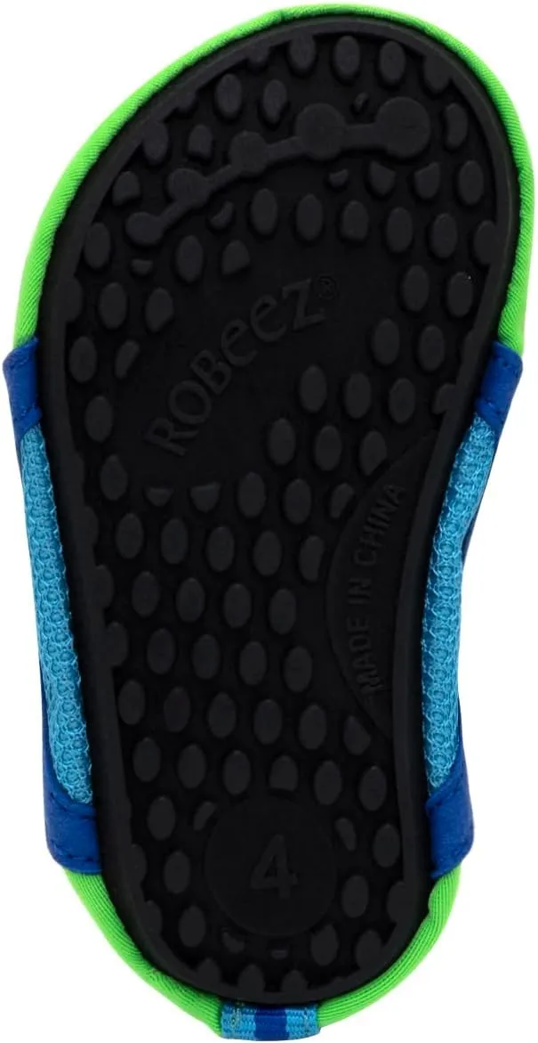 Robeez Kids Aqua Shoes Boys & Girls Slip Resistant Neoprene Water Shoes