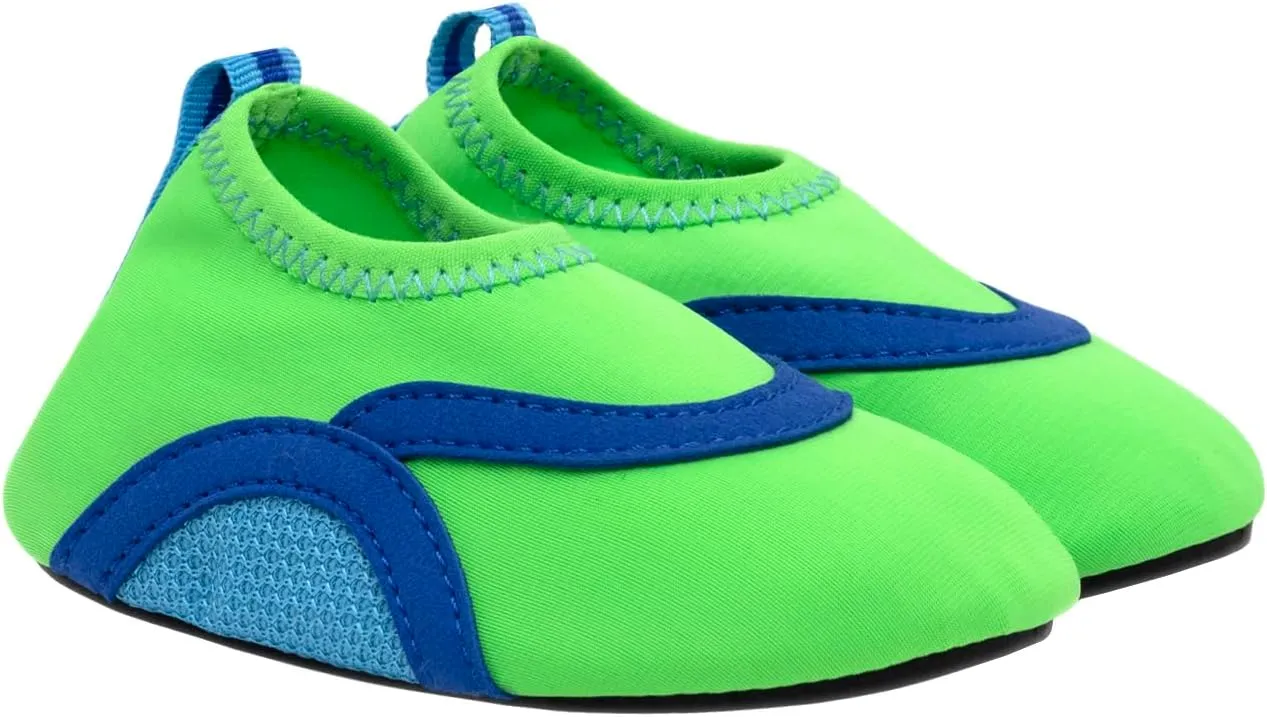 Robeez Kids Aqua Shoes Boys & Girls Slip Resistant Neoprene Water Shoes