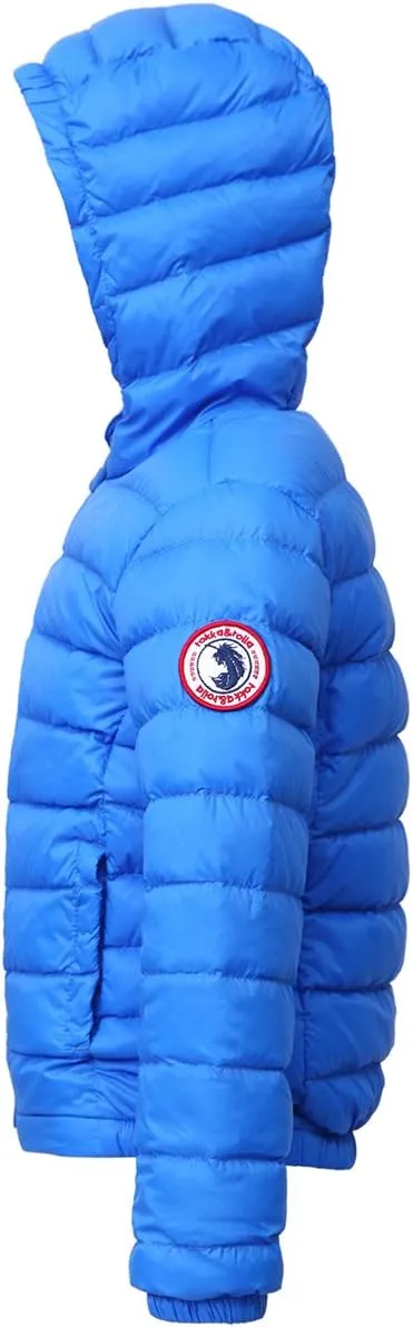 Rokka&Rolla Boys' Ultra Lightweight Packable Down Puffer Jacket Coat