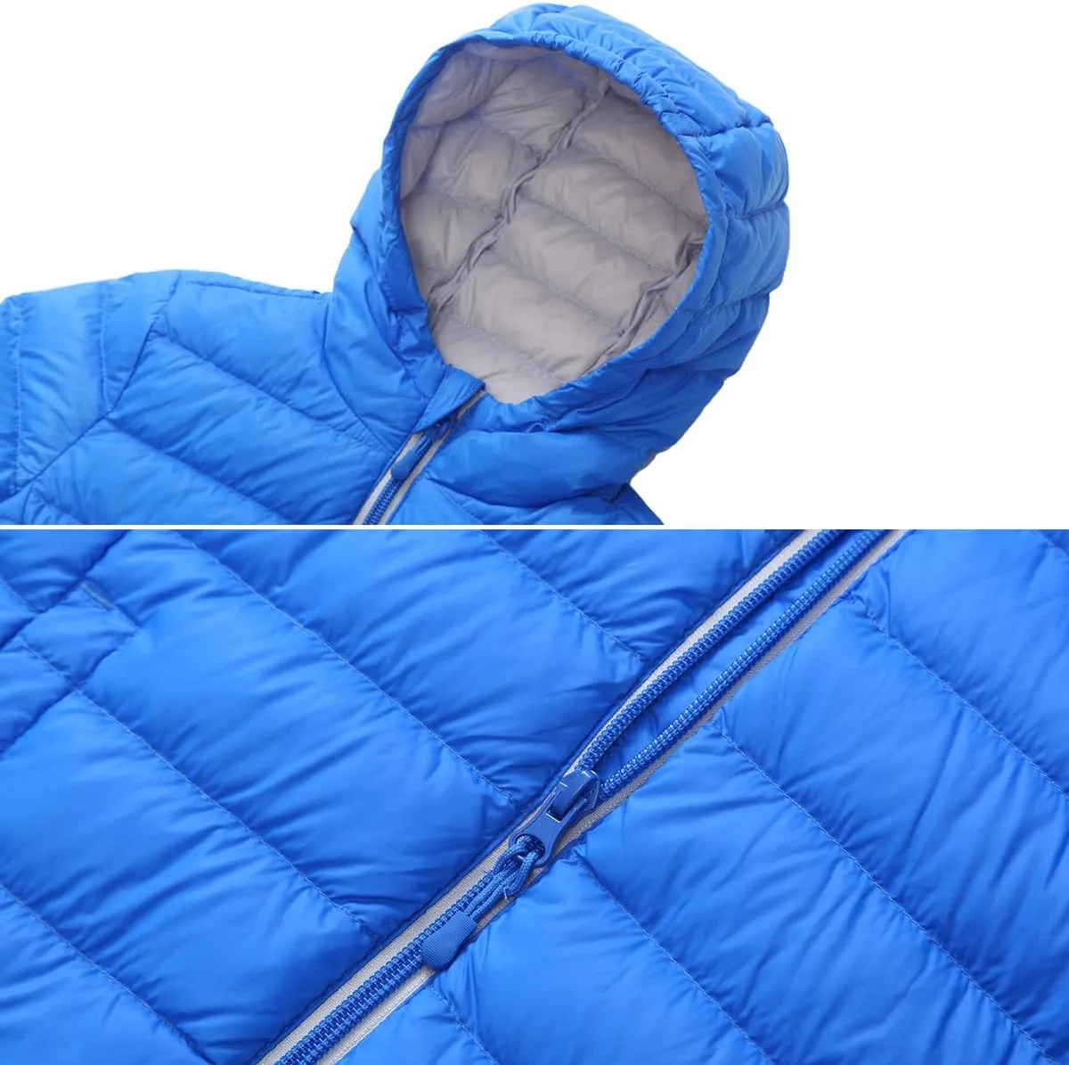 Rokka&Rolla Boys' Ultra Lightweight Packable Down Puffer Jacket Coat