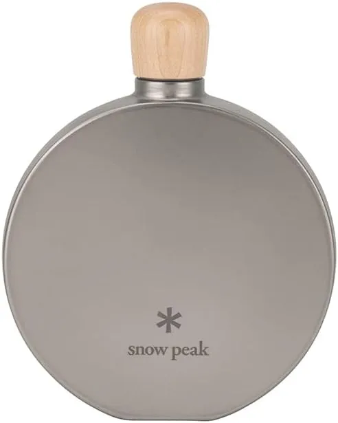 Snow Peak 5.0 Ounce Titanium Flask